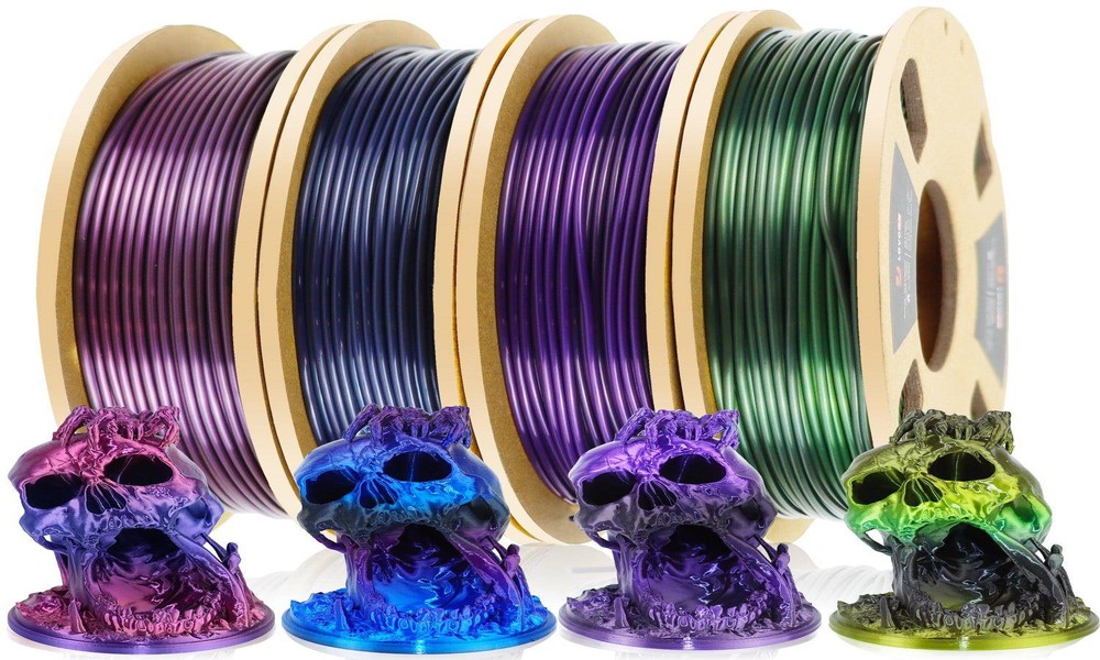 Smooth Colour Shifts Using Gradient PLA Filament
